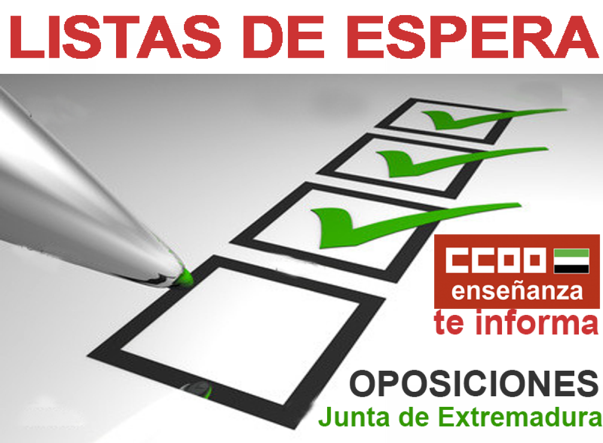 Empleo pblico en Extremadura: convocadas Listas de Espera de tres categoras de personal laboral