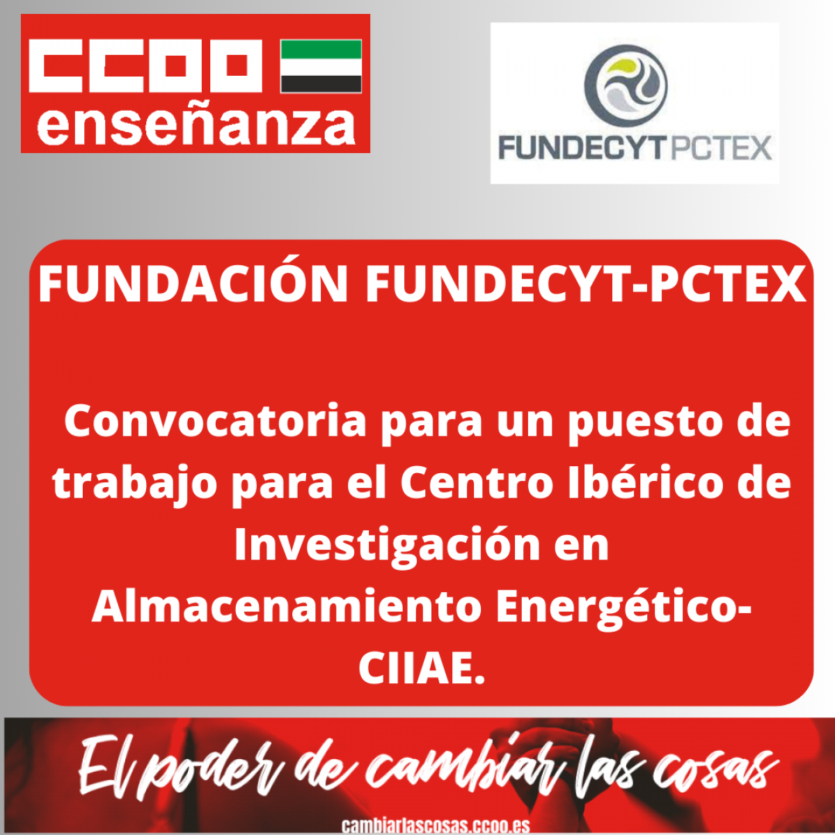 Convocatoria Fundecyt-pctex