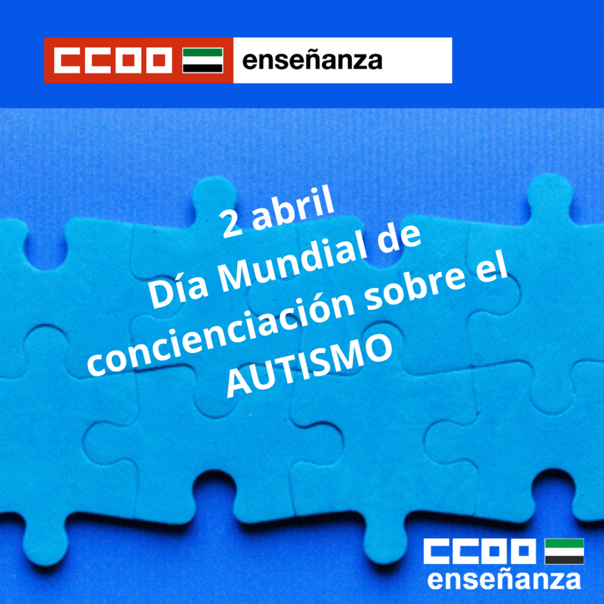 2 abril dia mundial de la concienciacion del autismo