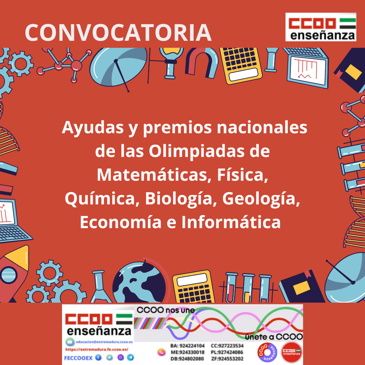 Convocatoria de Ayudas y premiso nacionales