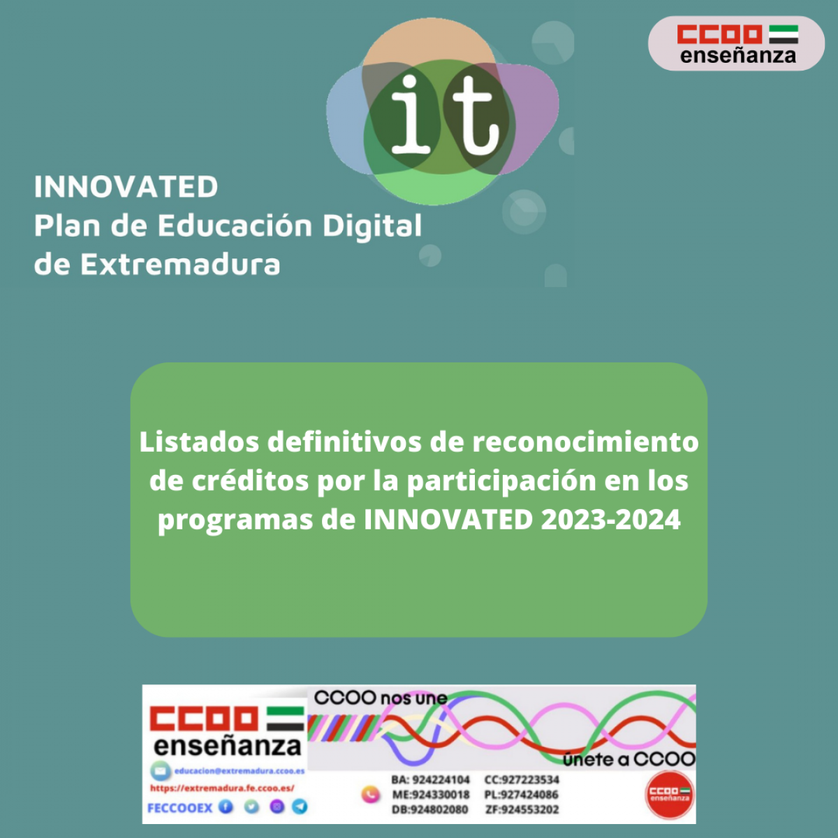 LISTADOS DEFINITIVOS INNOVATED