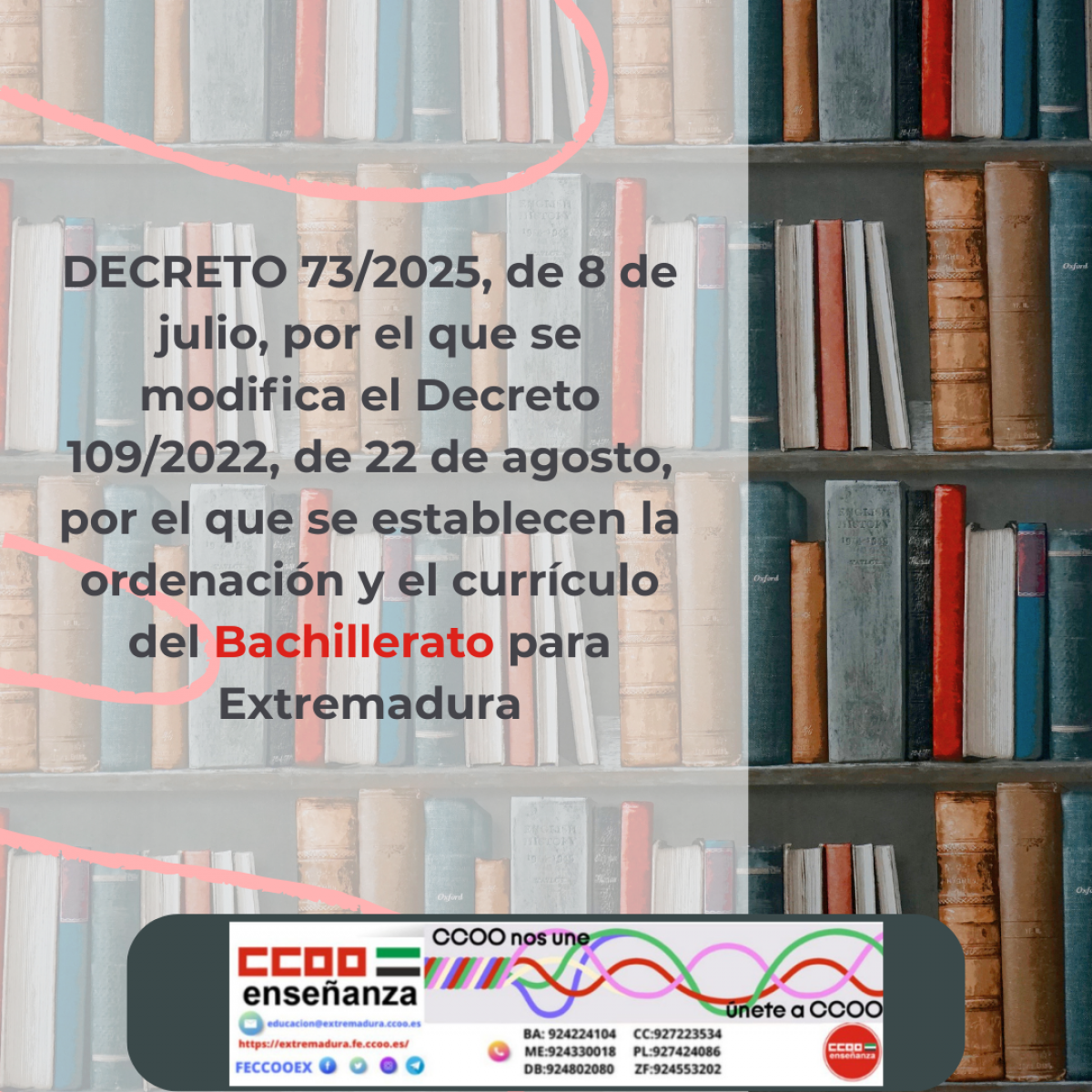 ordenacion y curriculo de Bachillerato