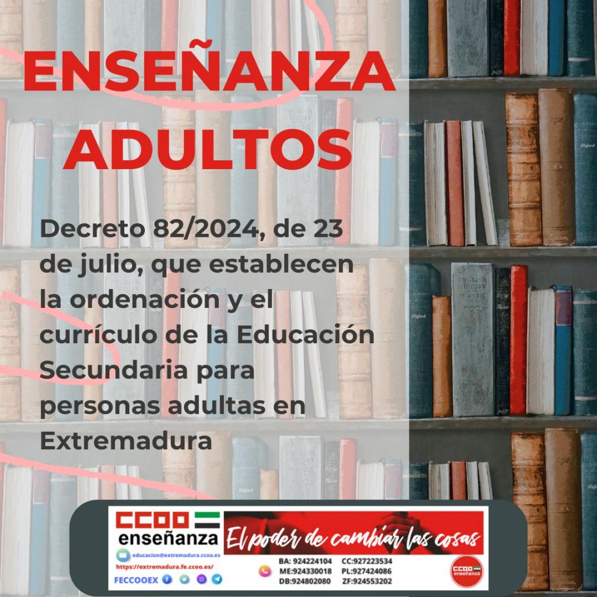 Decreto ordenacion y funcionamiento adultos