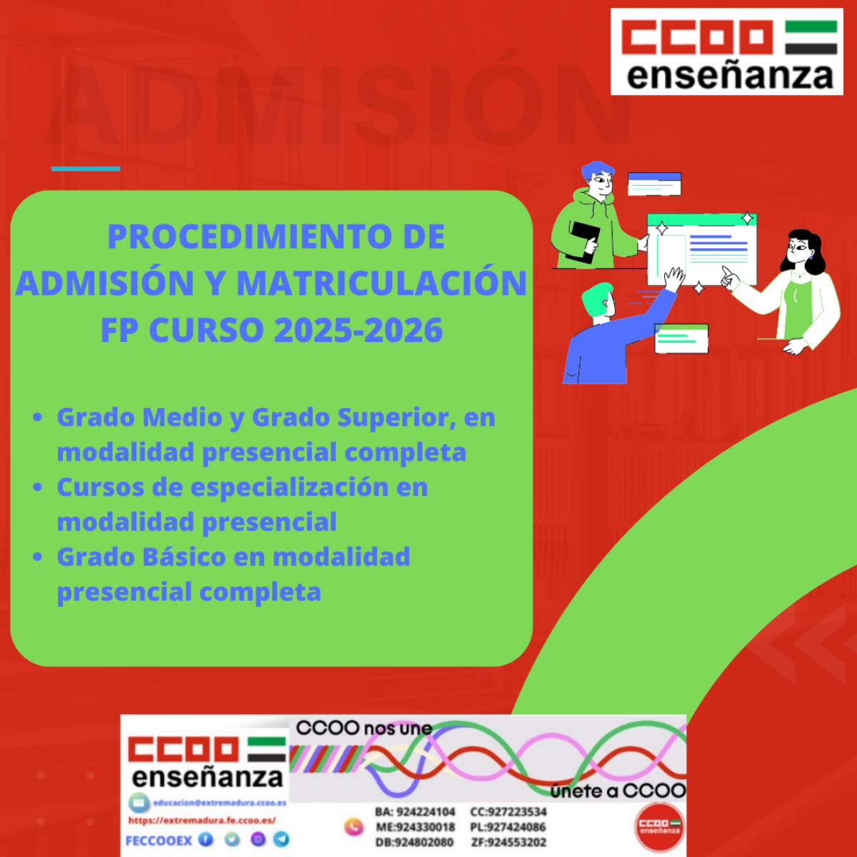 Admisin y matriculacin FP 2025-2026