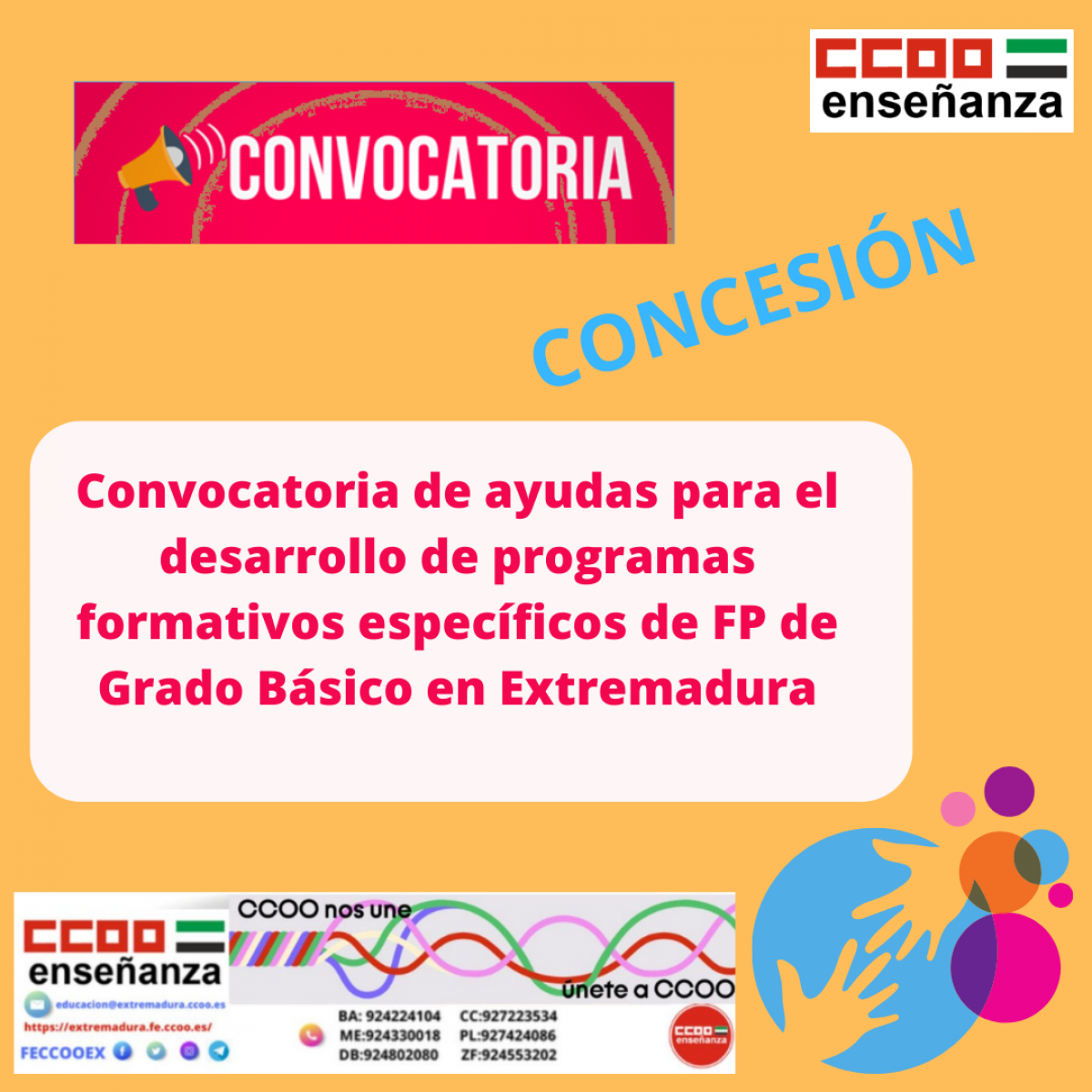 Concesión de ayudas FP Básica