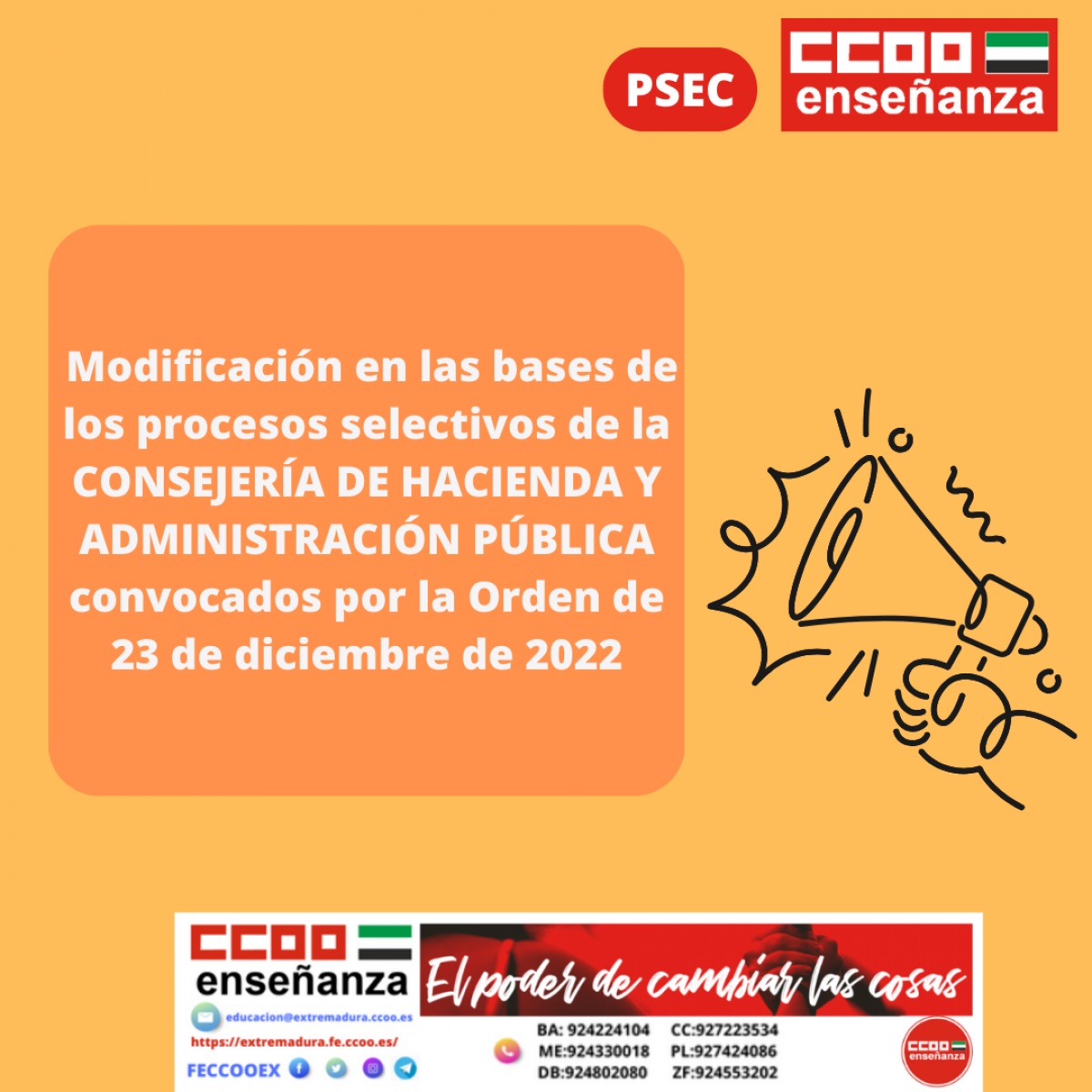 Modificacion procesos selectivos 2022 estabilizacin