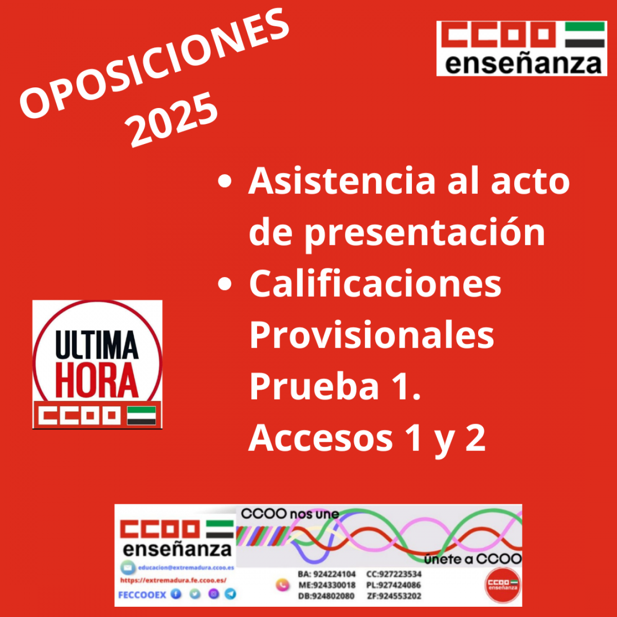 Calificaciones prueba 1