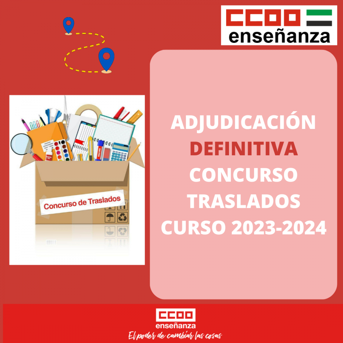 Adjudicacin Definitiva Concurso traslados 2023-2024