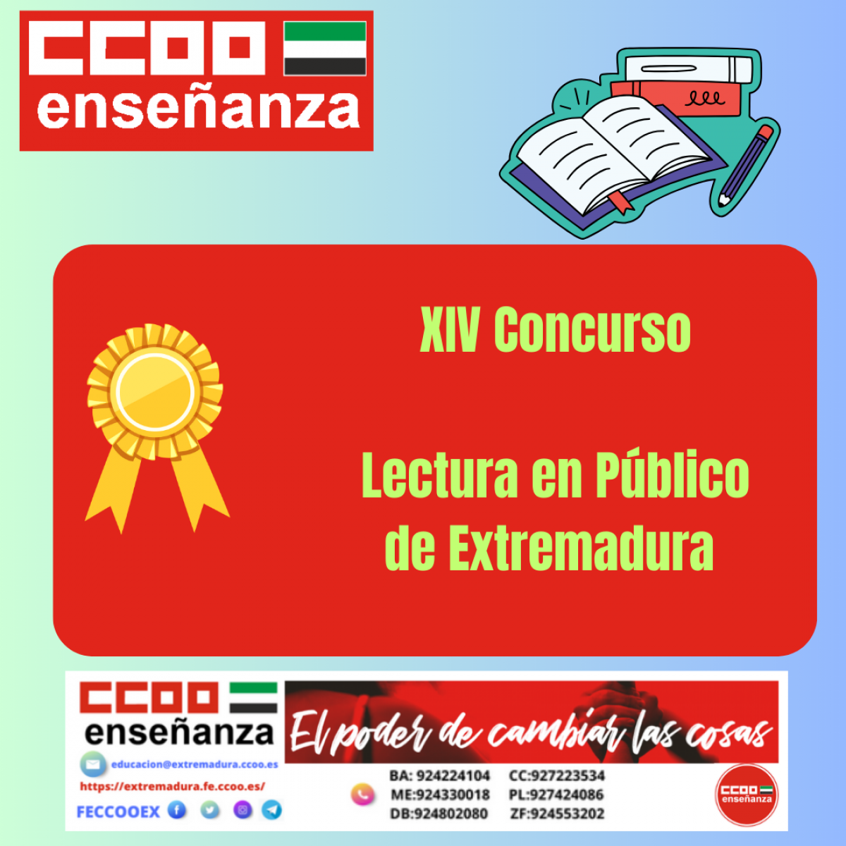 XIV Concurso Lectura en Pblico de Extremadura