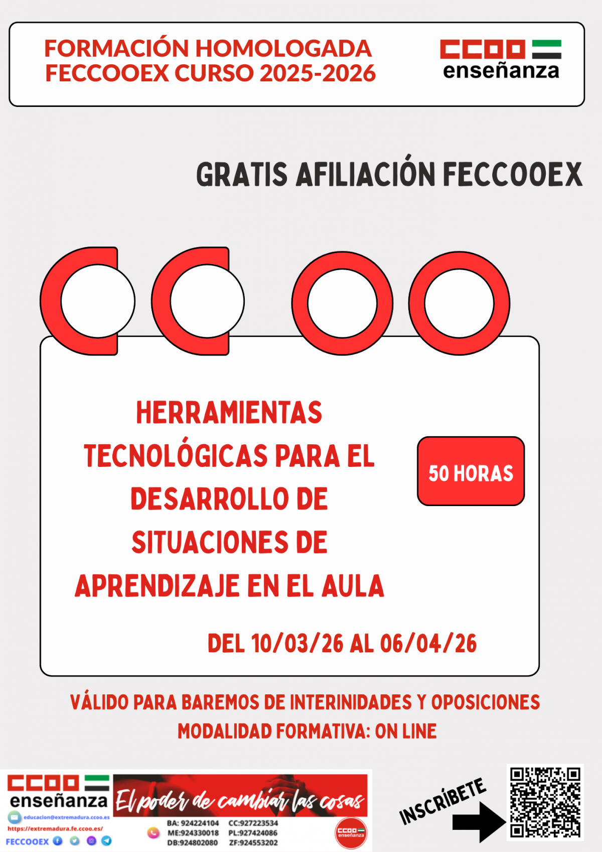 Curso formación Extremadura