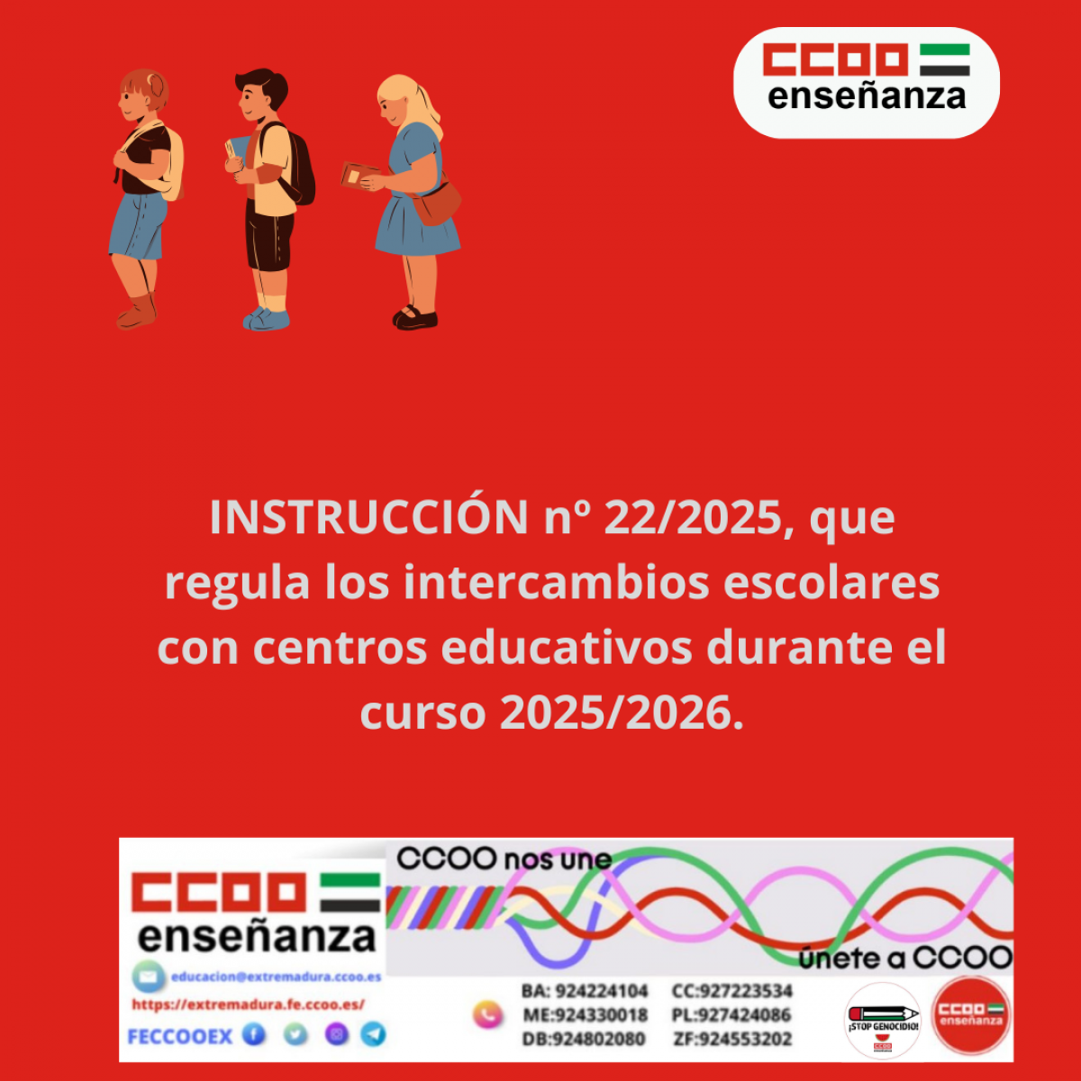 Intercambios escolares centros públicos secundaria