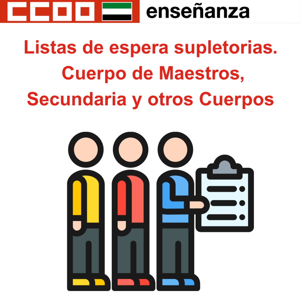 Listas de espera supletorias