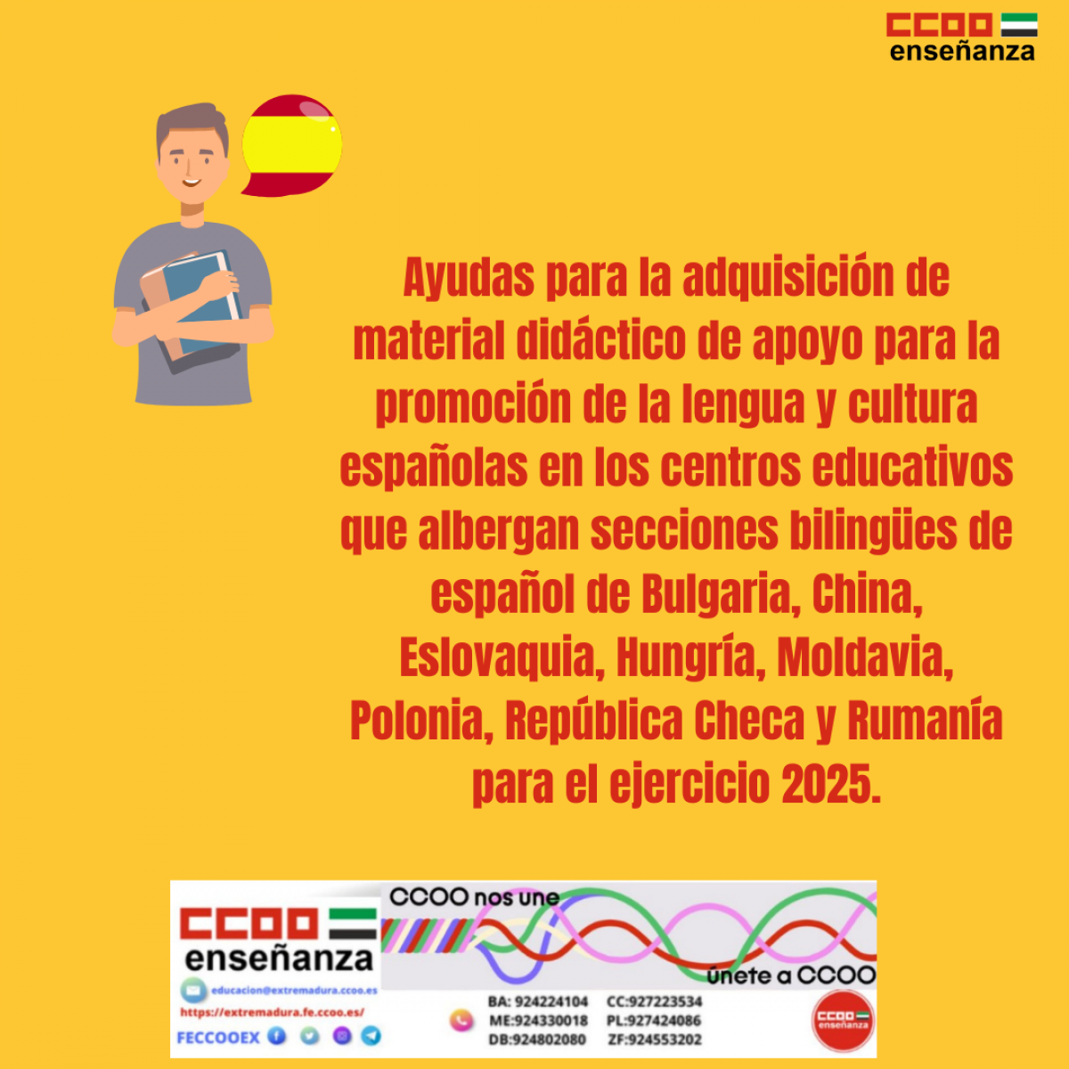 Ayudas para la promocion de la lengua y cultura espaolas