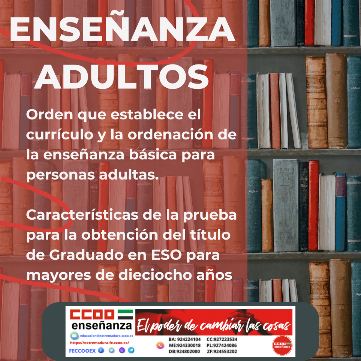 Orden Enseanza Adultos