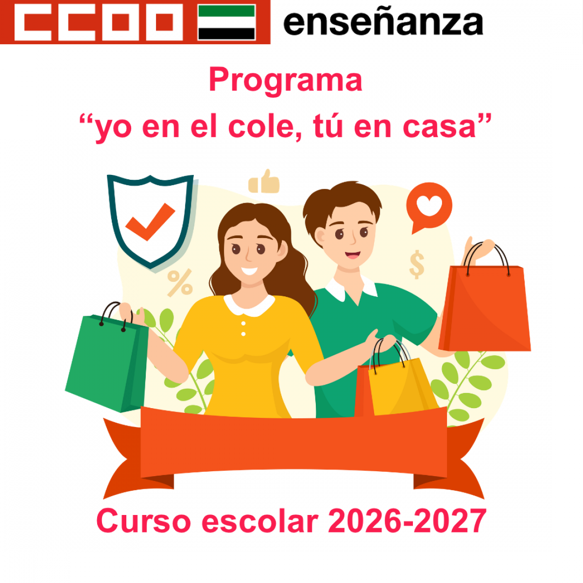 Programa “yo en el cole, tú en casa”