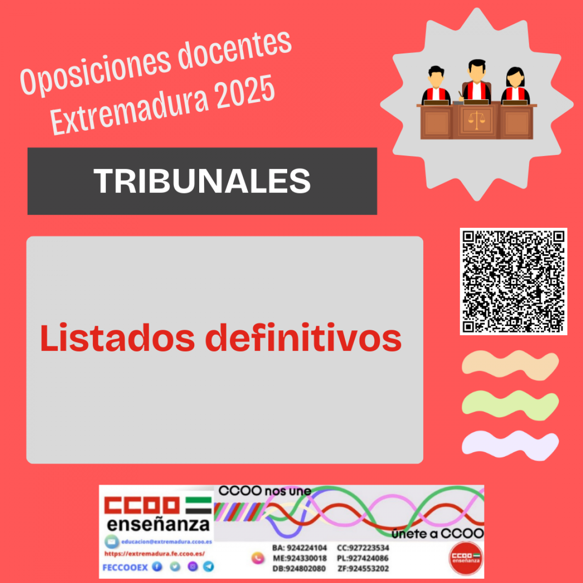 Listados definitivos