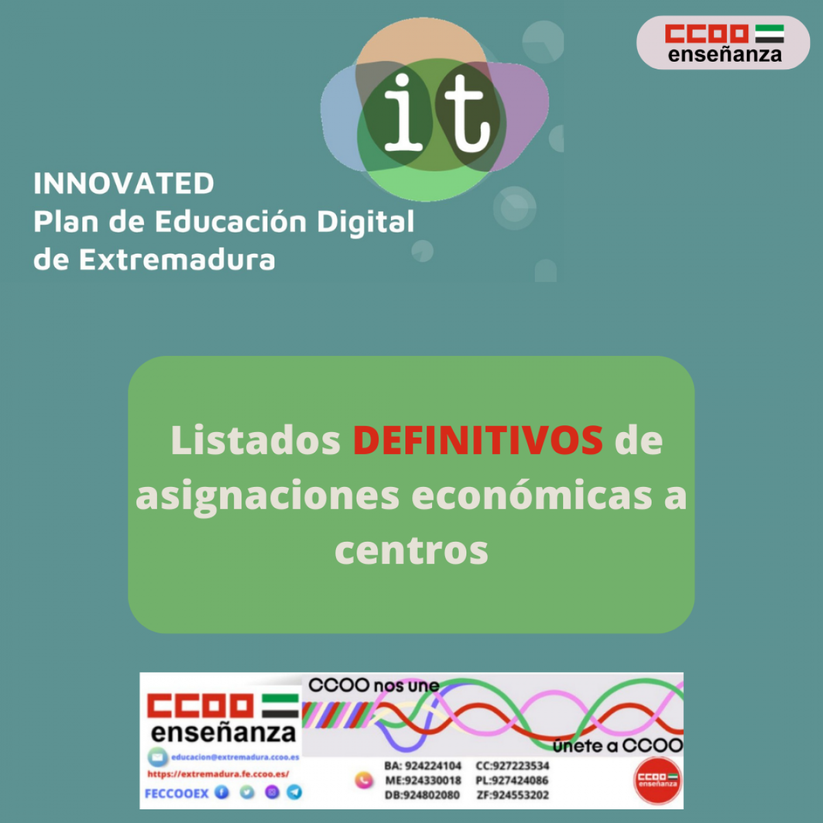 Listado definitivo creditos innovted