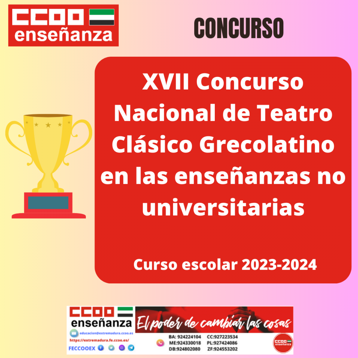 XVII Concurso Nacional Teatro