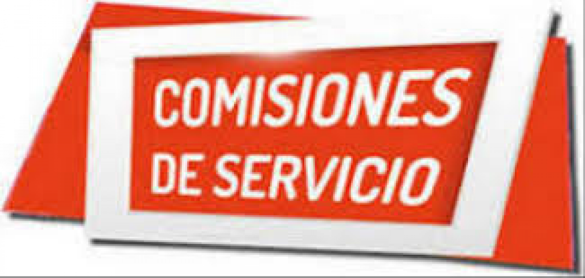 Comisiones de Servicio 2020-2021