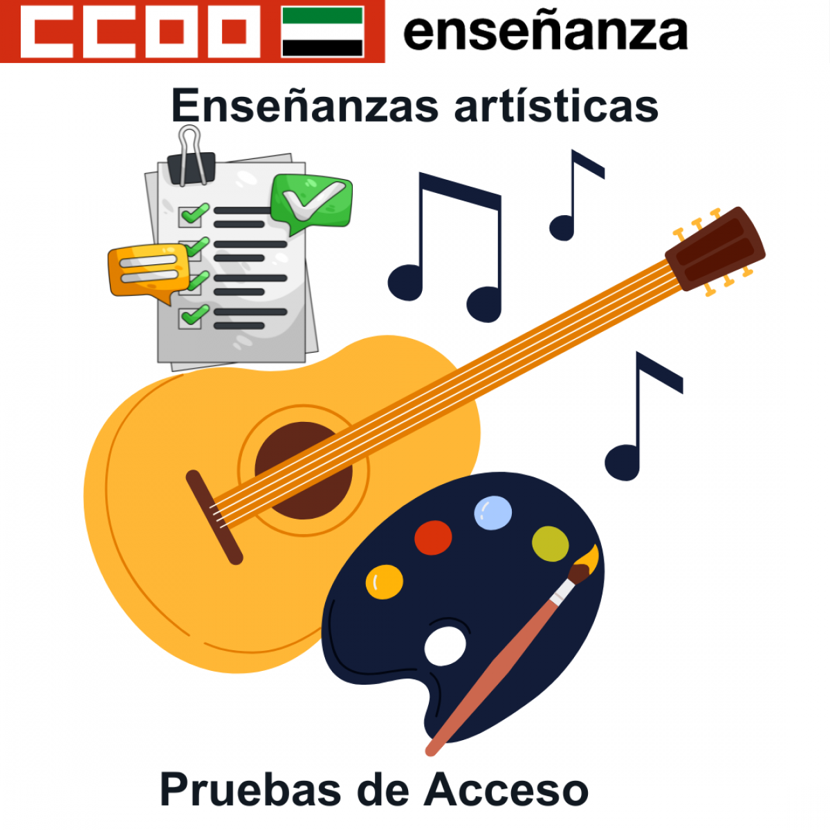 Enseñanzas artísticas. Pruebas de Acceso.