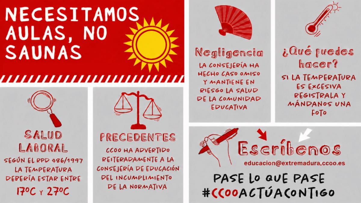 Necesitamos aulas, no saunas