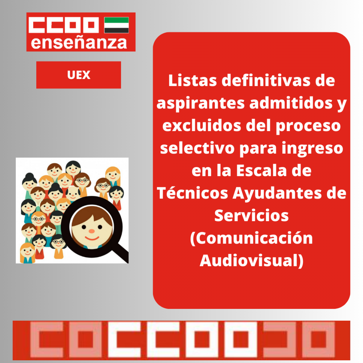 Listas definitivas Uex