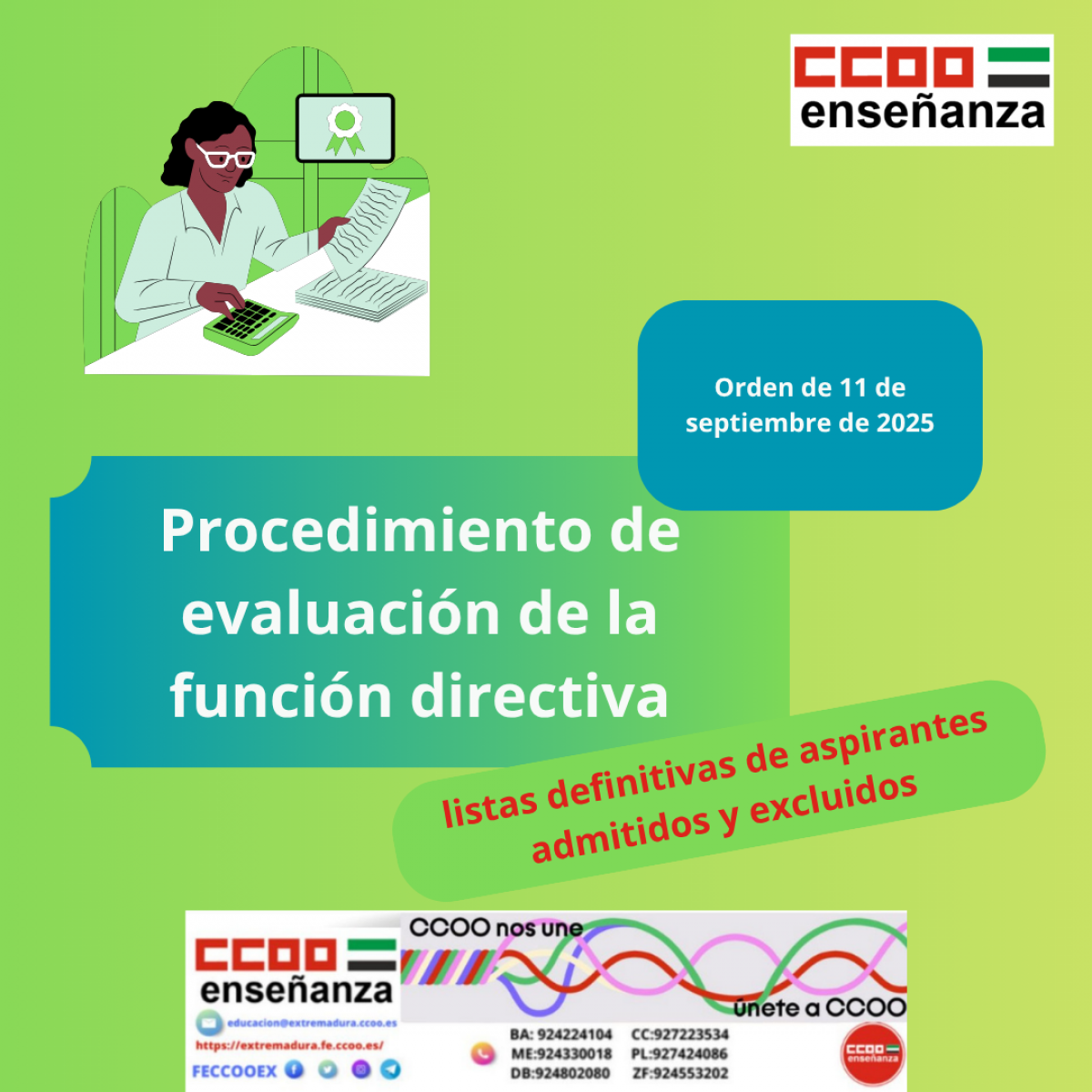 Procedimiento evaluación función directiva