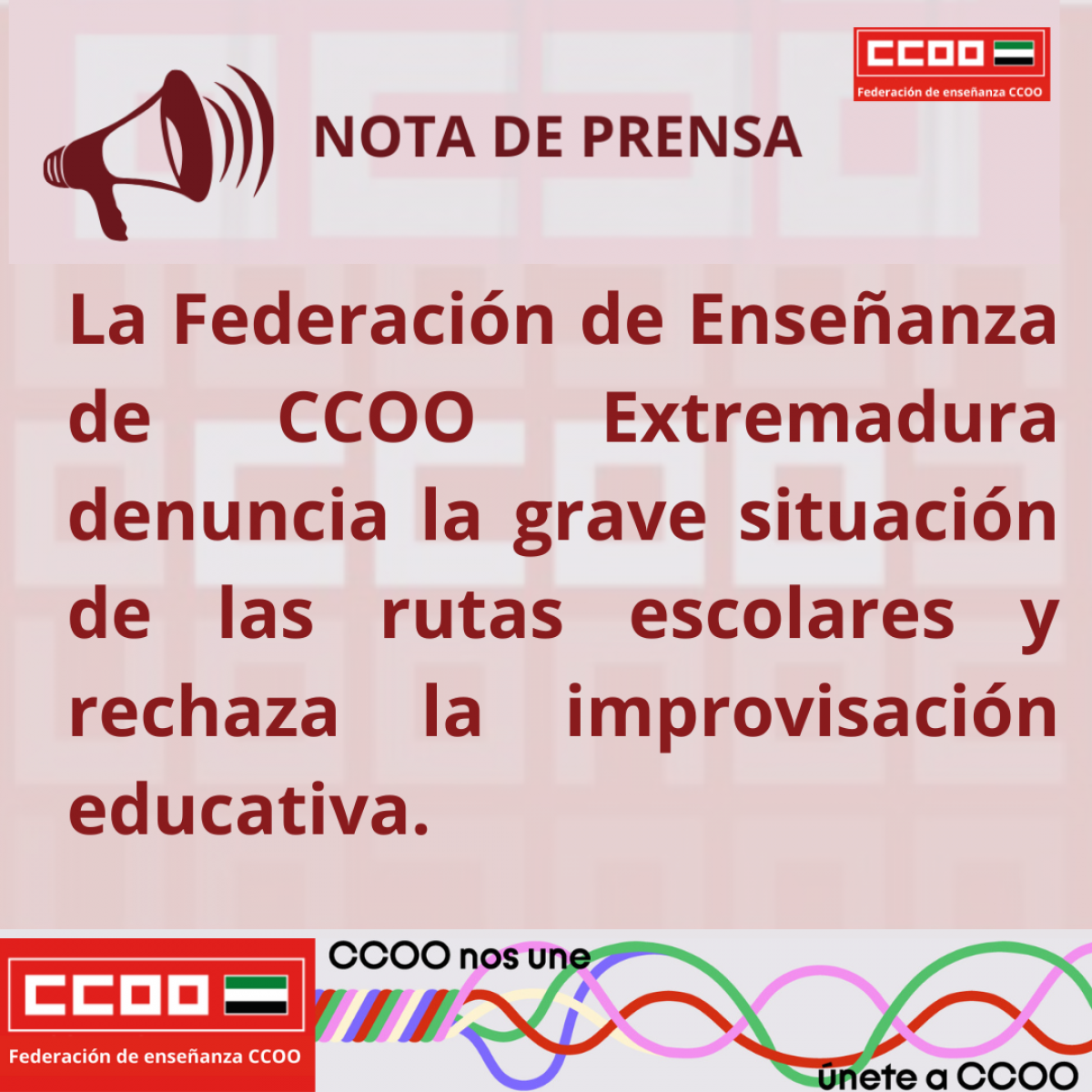 FECCOO denuncia situacin del transporte escolar