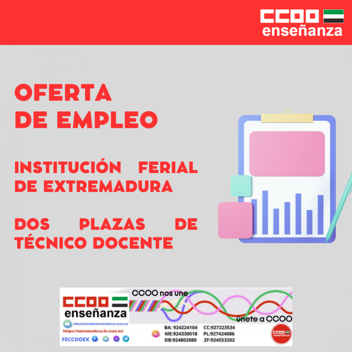 OFERTA EMPLEO INSTITUCION FERIAL