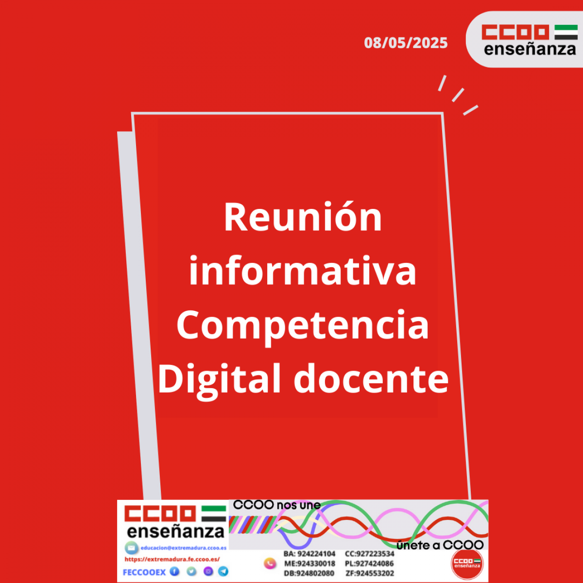 Reunin informativa CDD