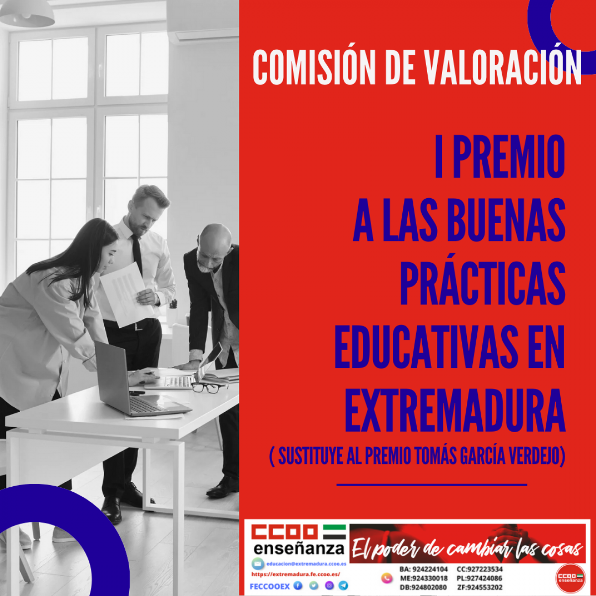 COMISION VALORACION I PREMIO BUENAS PRACTICAS EDUCATIVAS