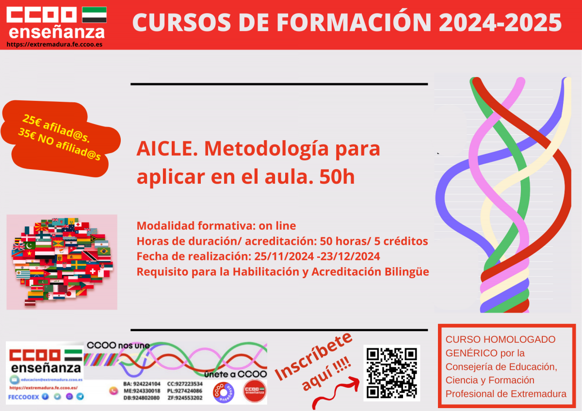 CURSO AICLE 2024/2025