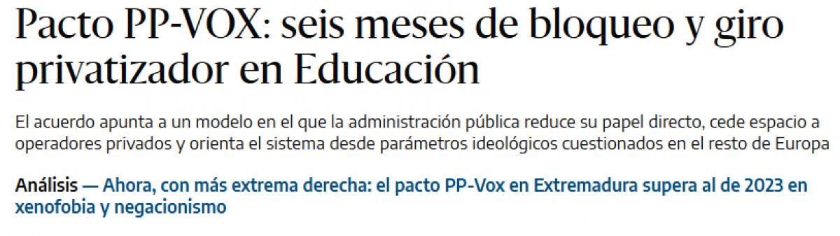 Artículo de Tomás Rodríguez