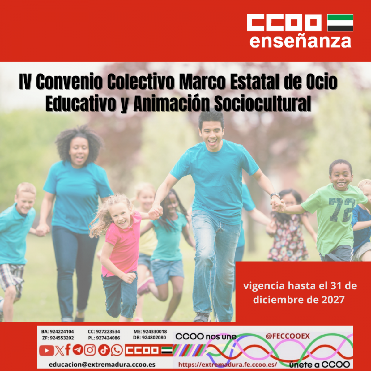 IV convenio Colectivo Marco Estatal de Ocio Educativo y Animación sociocultural