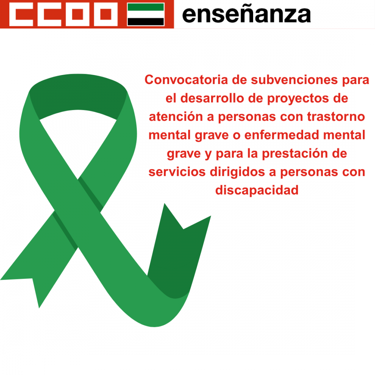 Convocatoria de subvenciones