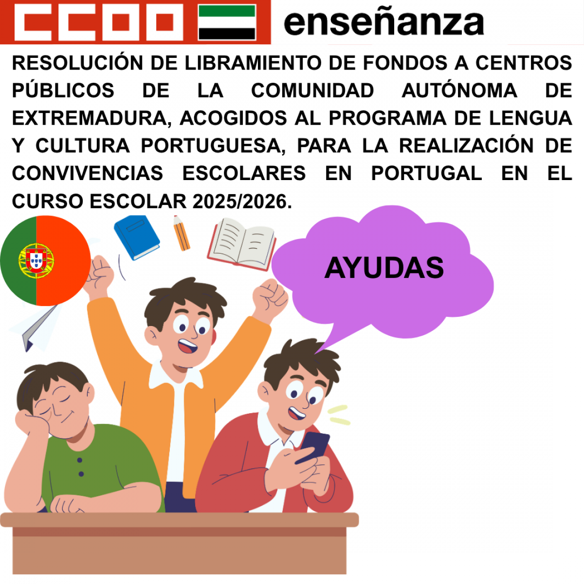 LIBRAMIENTO DE FONDOS A CENTROS PÚBLICOS DE LA COMUNIDAD AUTÓNOMA DE EXTREMADURA