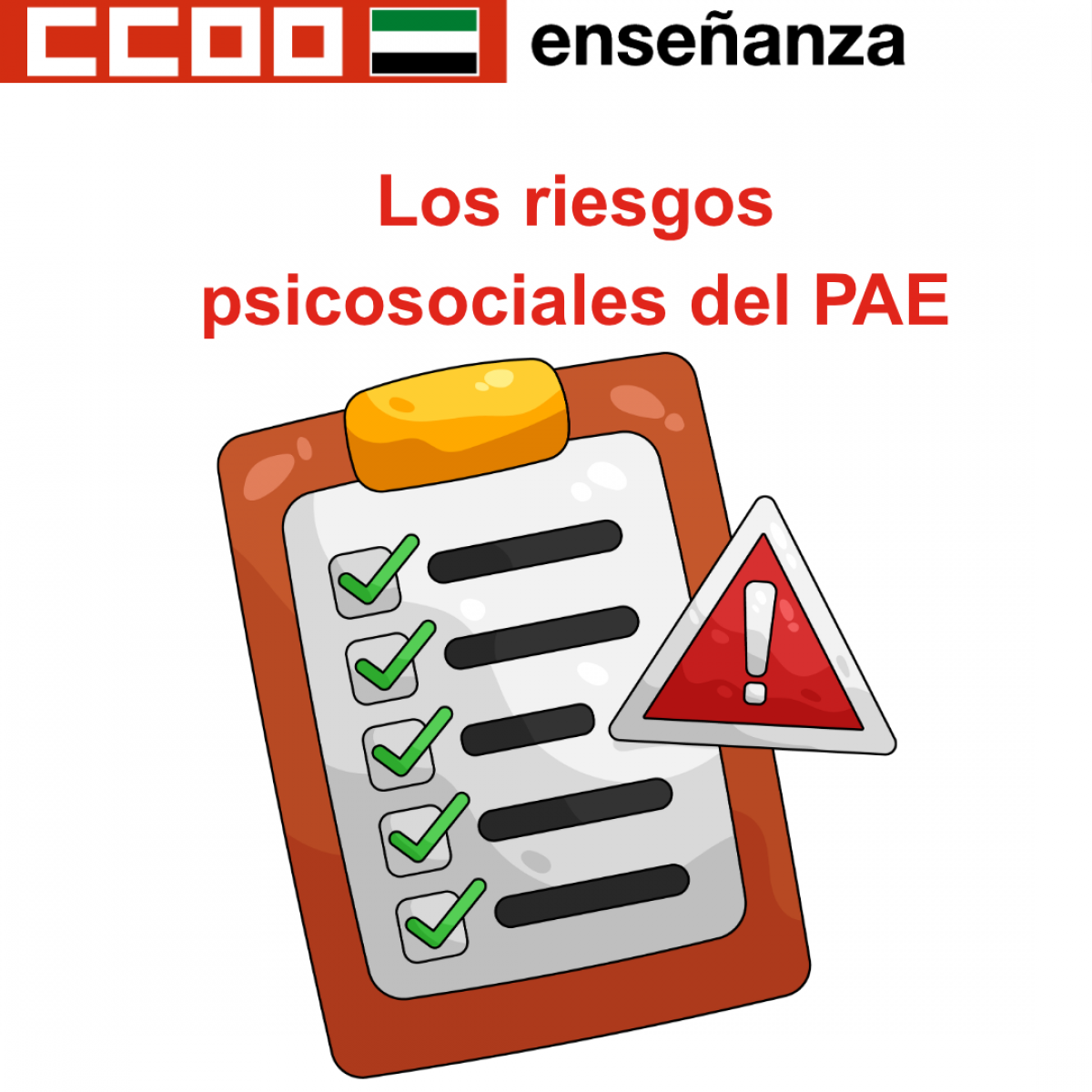 Los riesgos psicosociales del PAE