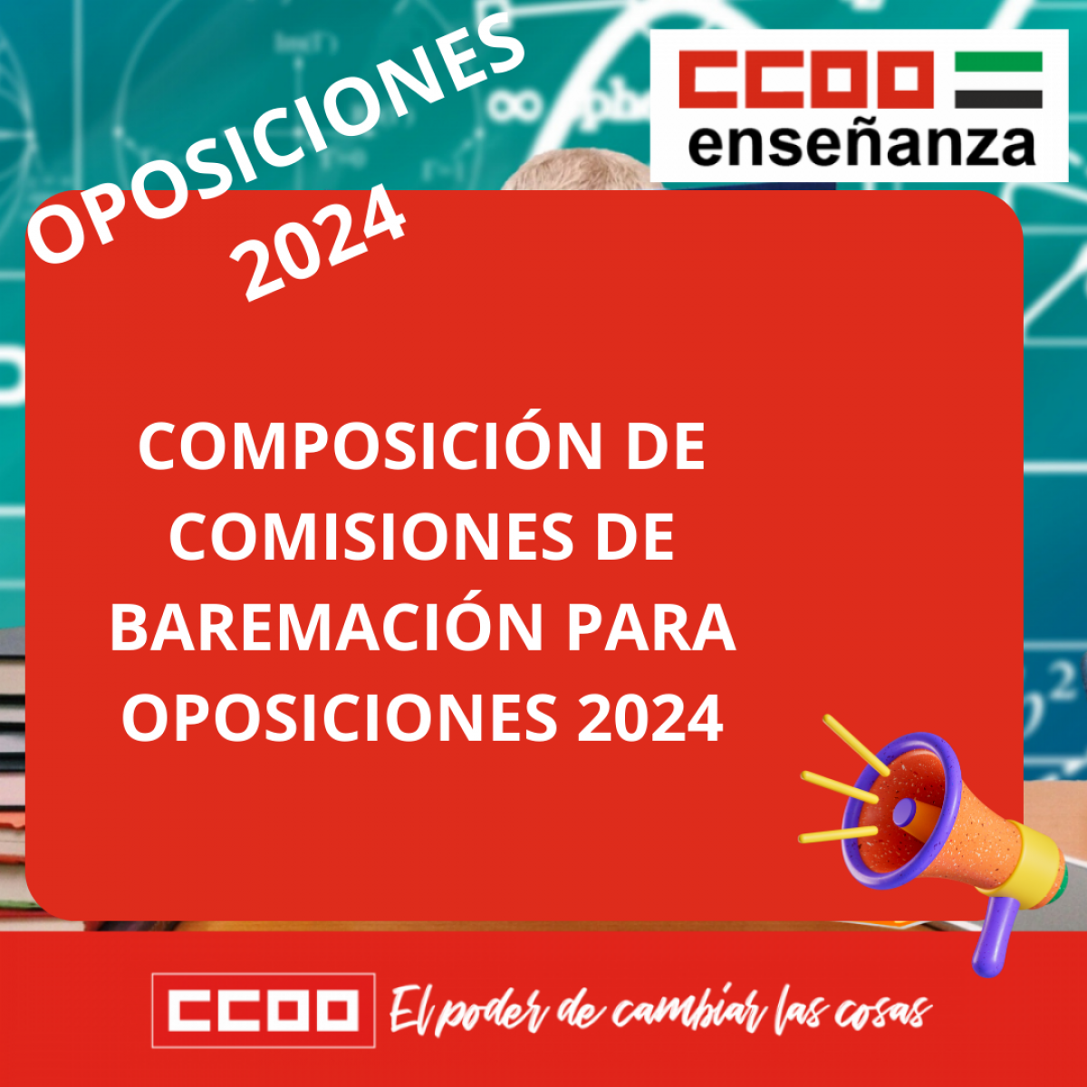COMISIONES BAREMACION OPOSCIONES 2024