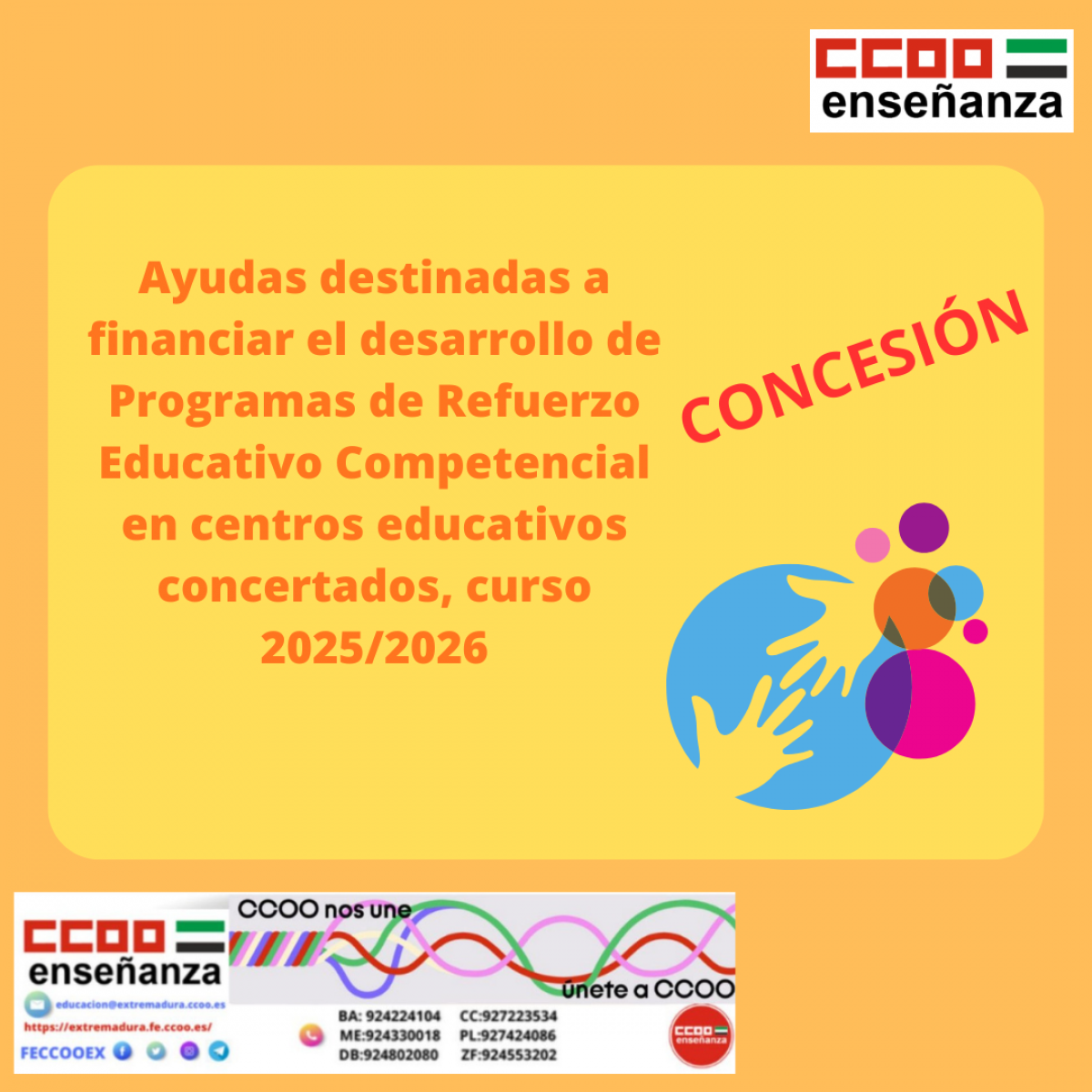 Concesión de ayudas