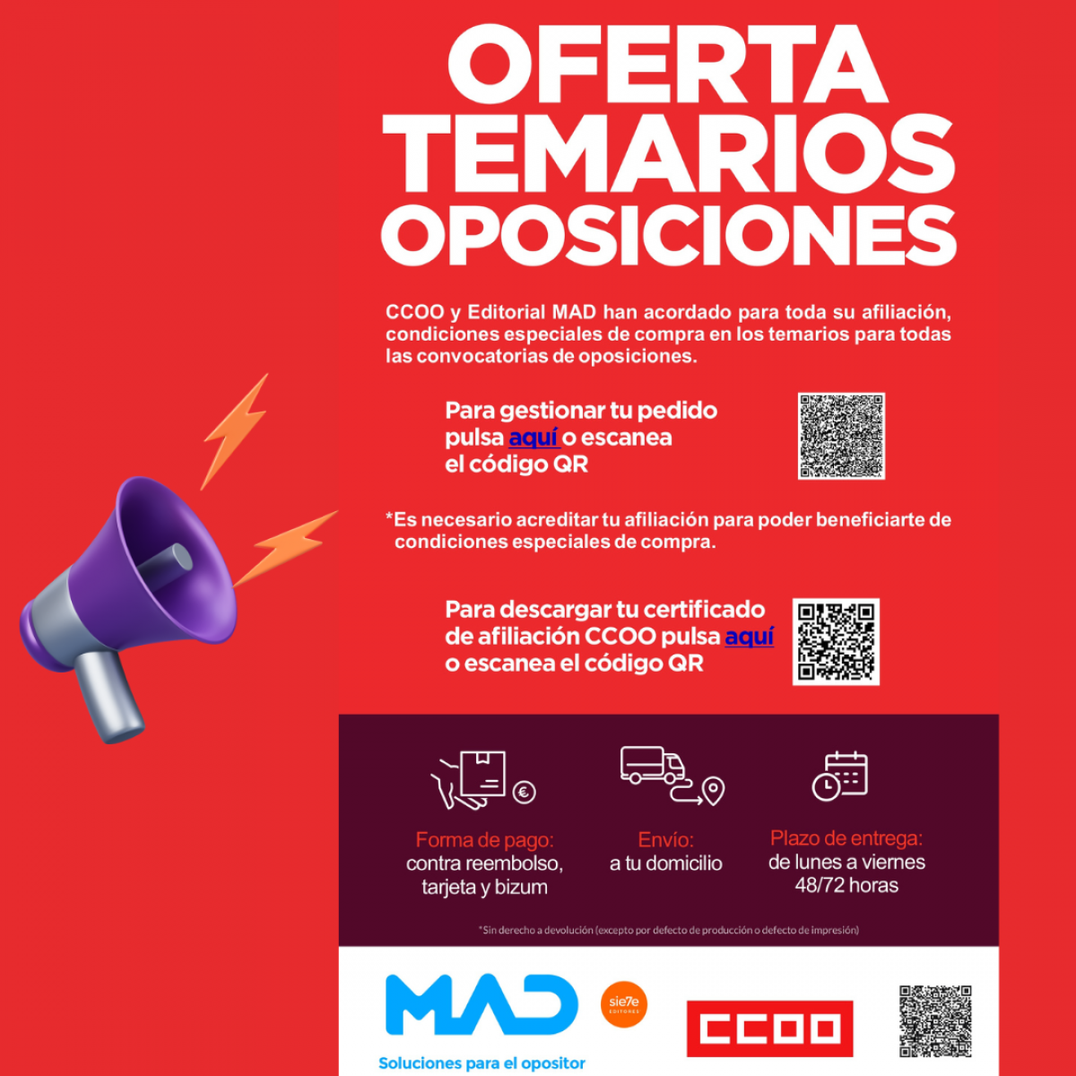 OFERTA TEMARIO OPOSICIONES