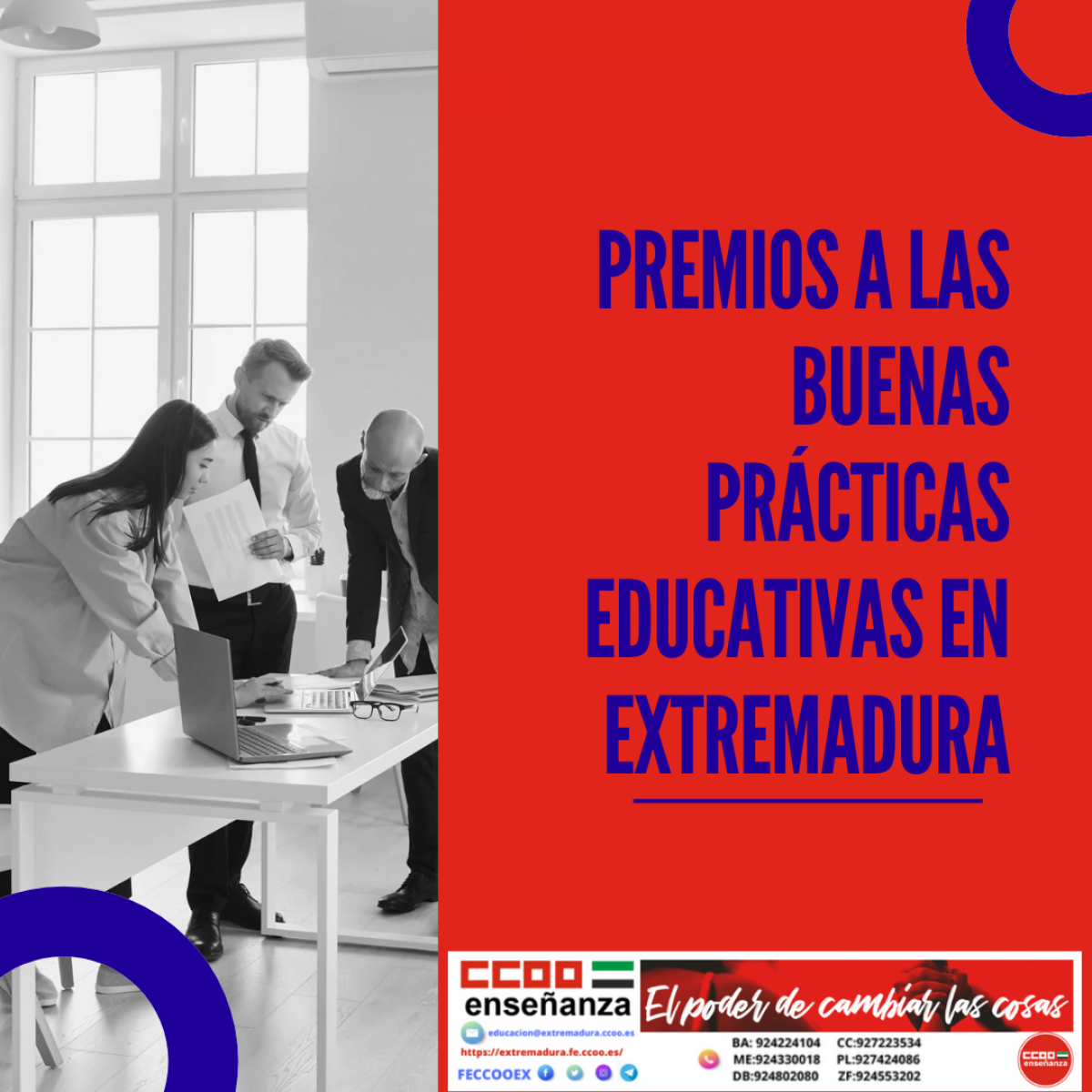 Premios Buena sprcticas docentes en Extremadura