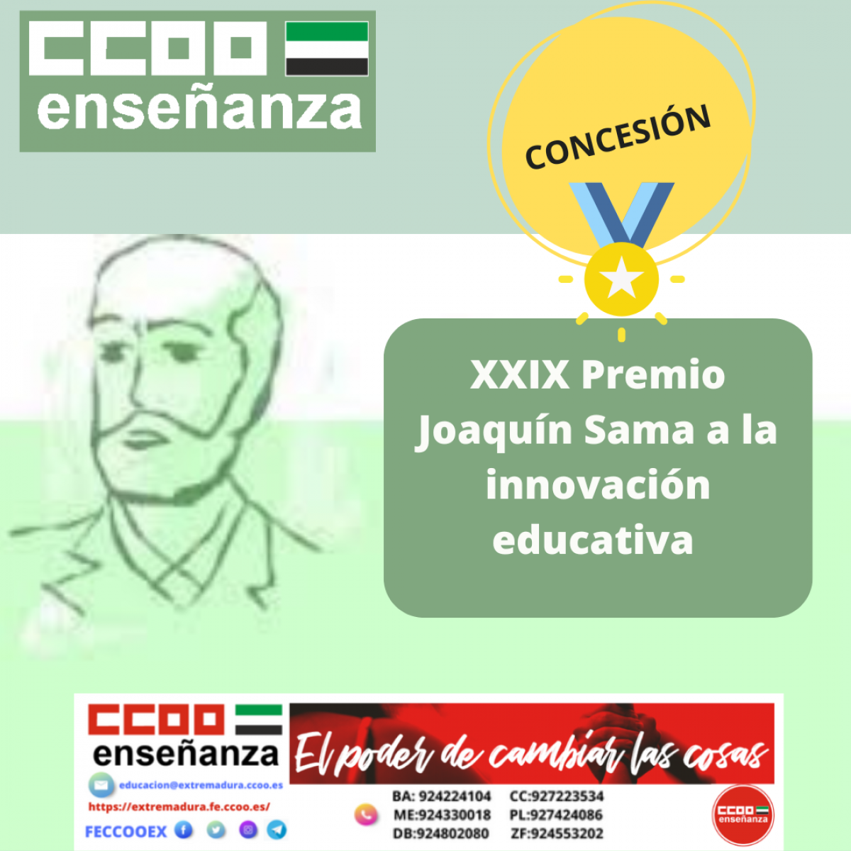 Concesin XXIX premio Joaqun Sama