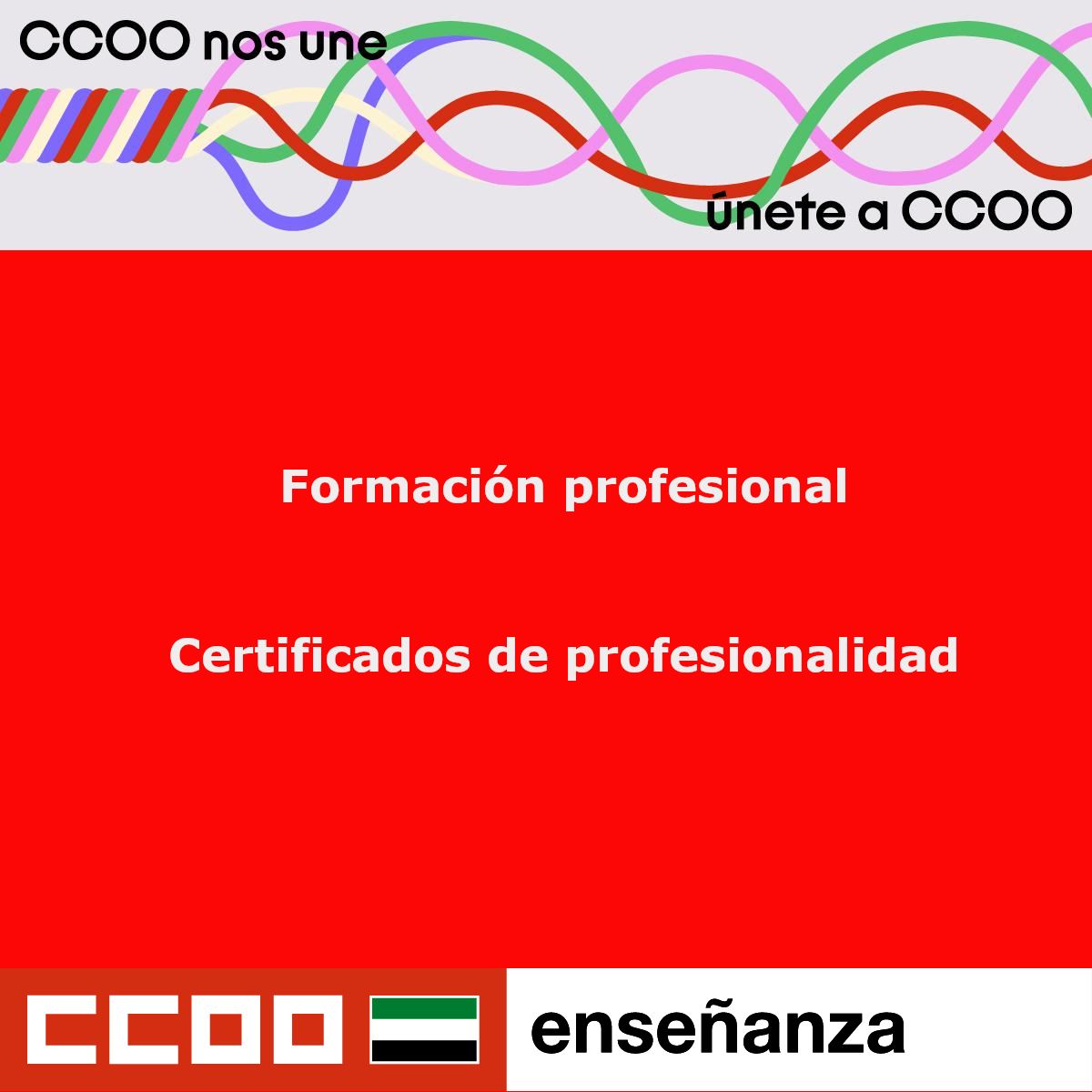 Formación profesional - Certificados de profesionalidad