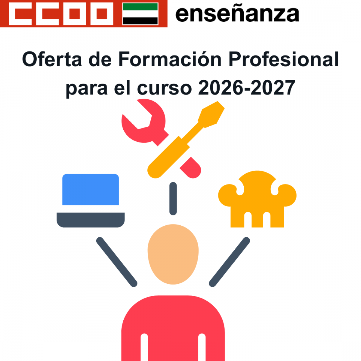 Oferta de Formación Profesional para el curso 2026-2027