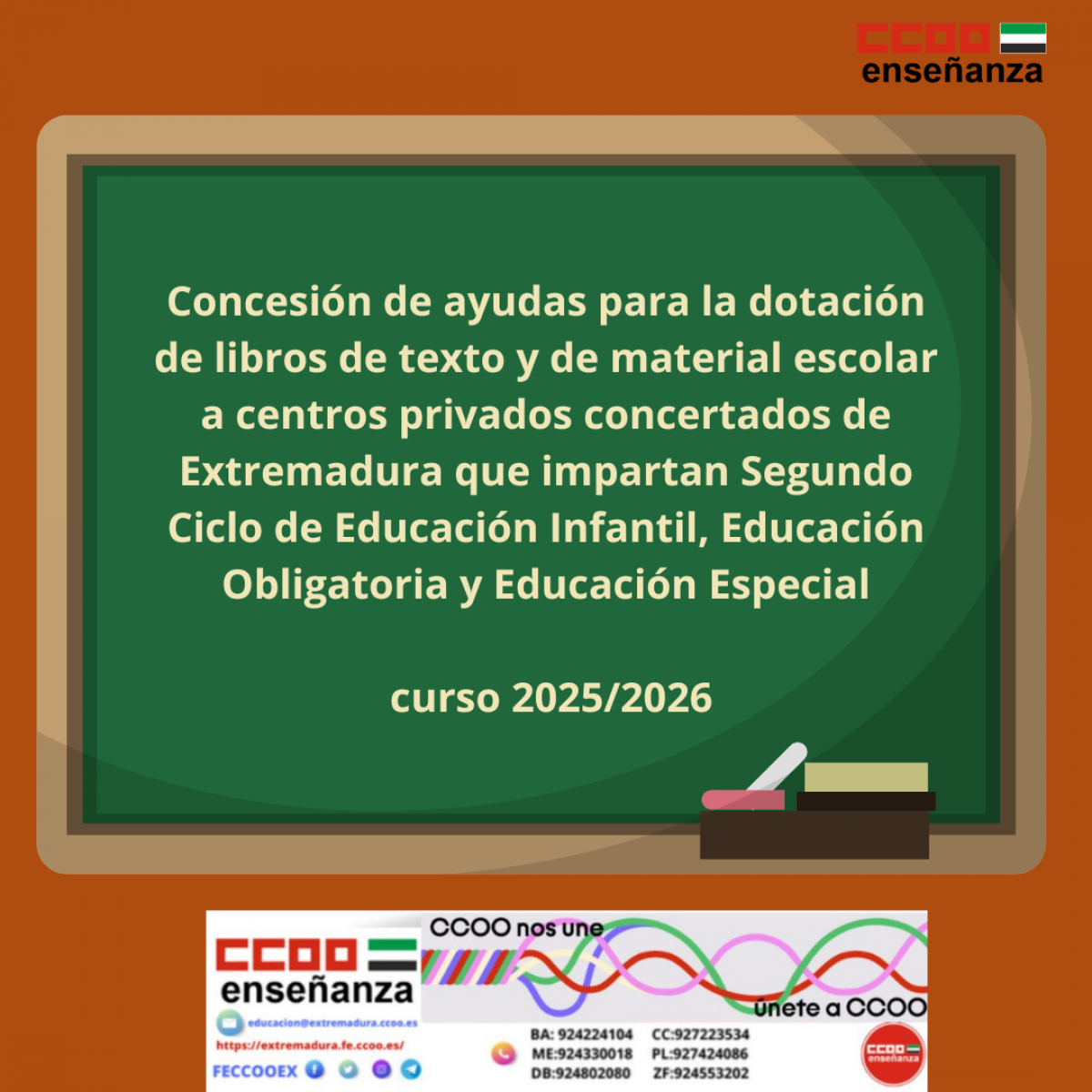 concesión de Ayudas Centros privados concertados
