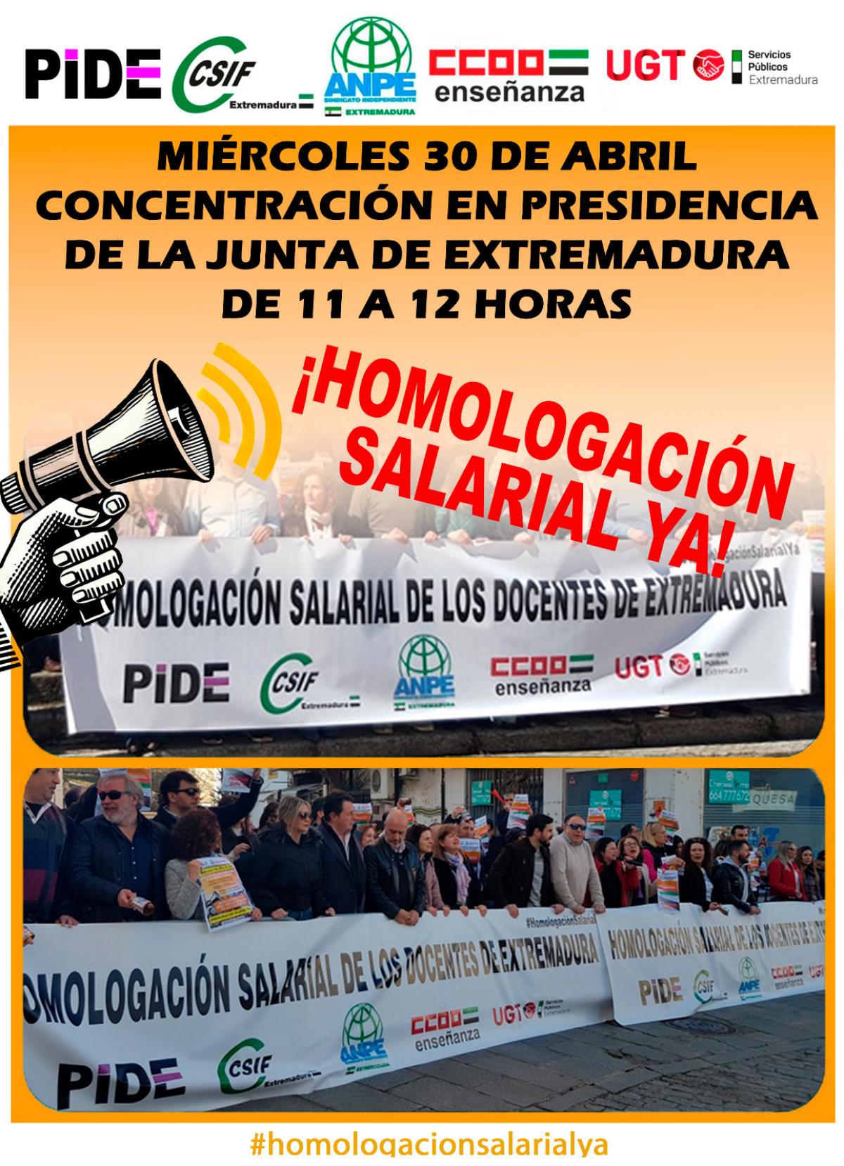 Conceotracin 30 abril. Presidencia de la Junta de Extremadura