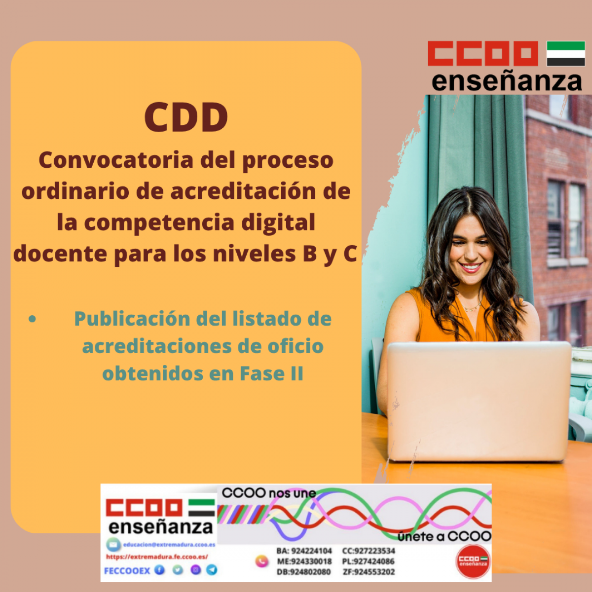 Publicacin del listado de acreditaciones de oficio obtenidos en Fase II