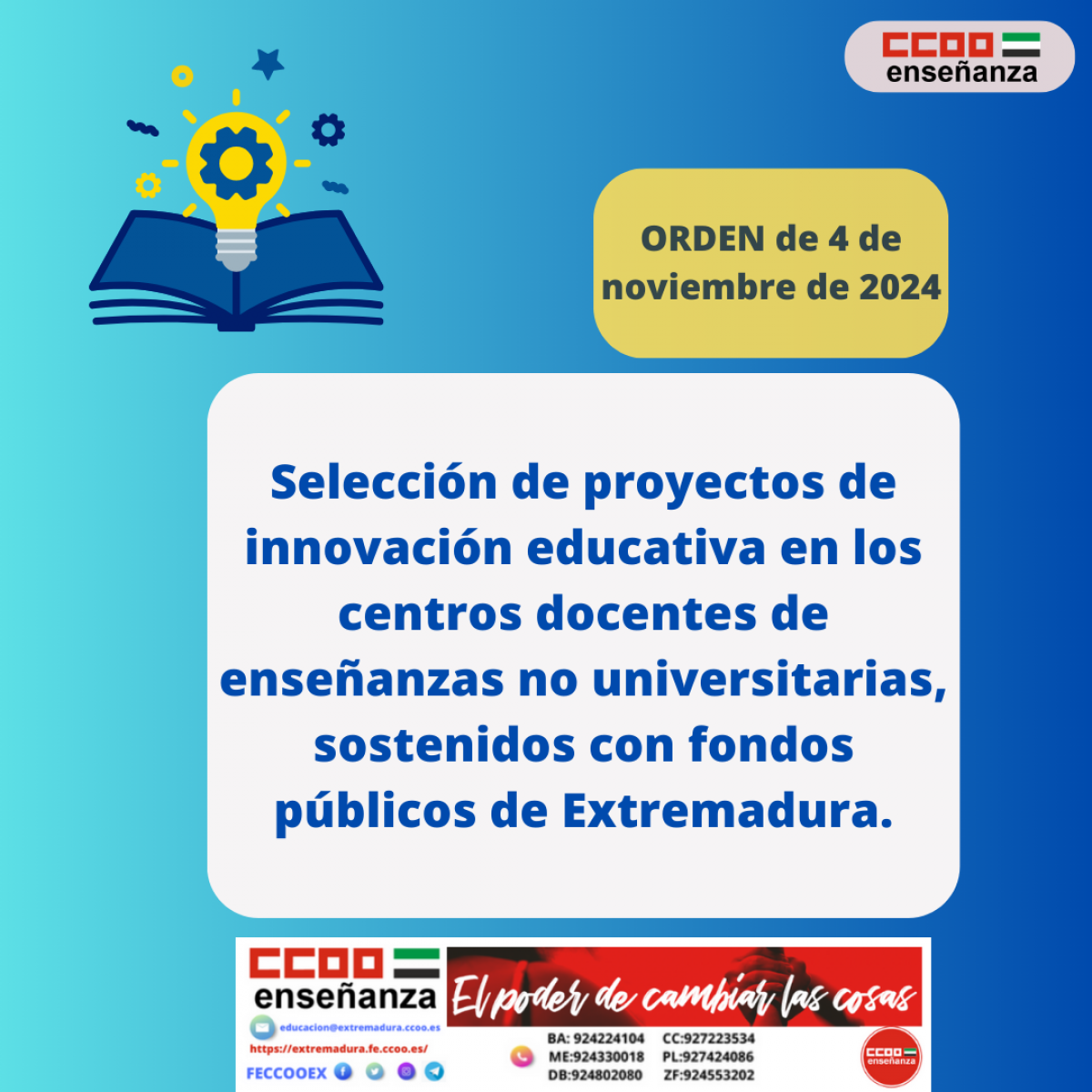 convocatoria Proyectos innovacion