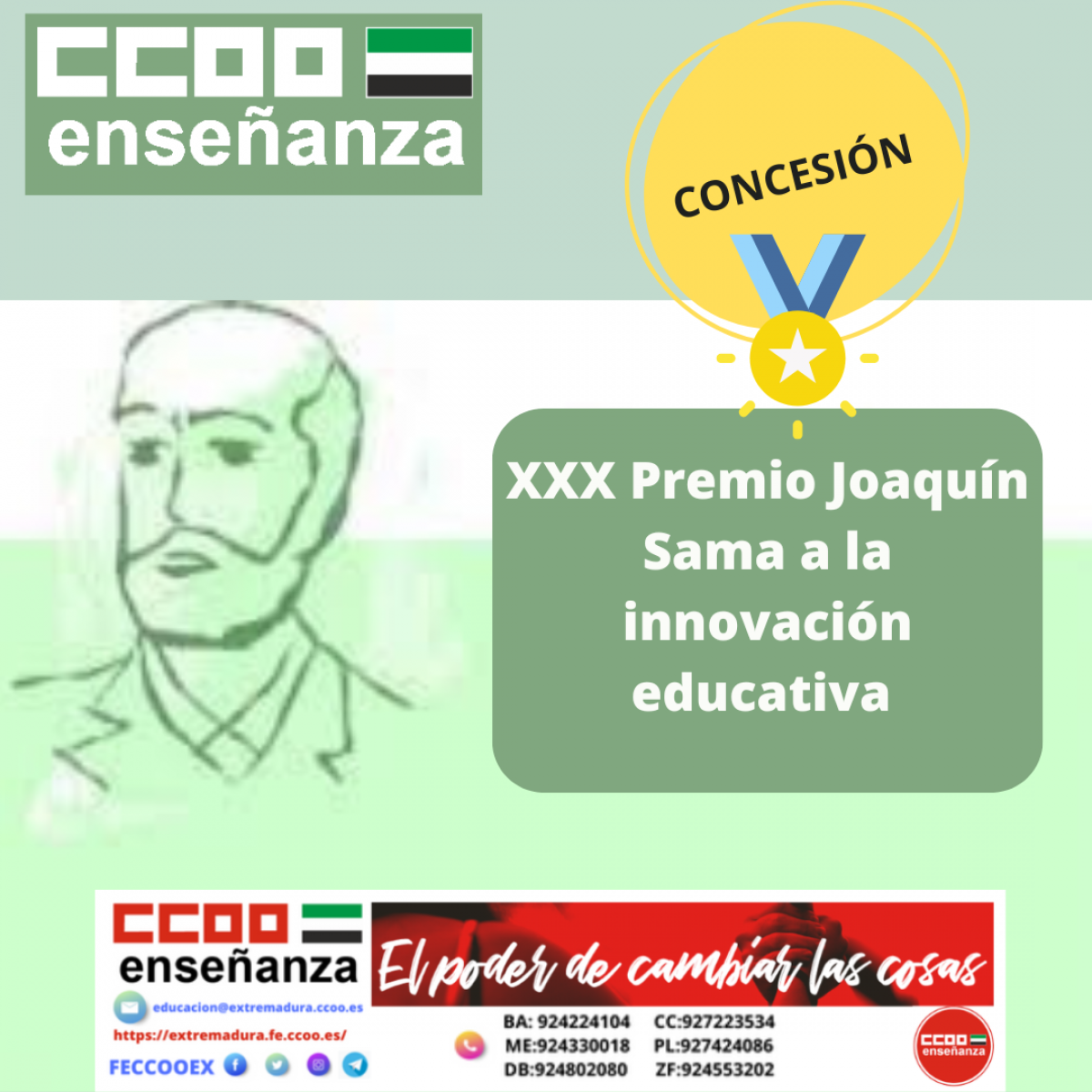 Concesión XXX Premio Joaquín Sama