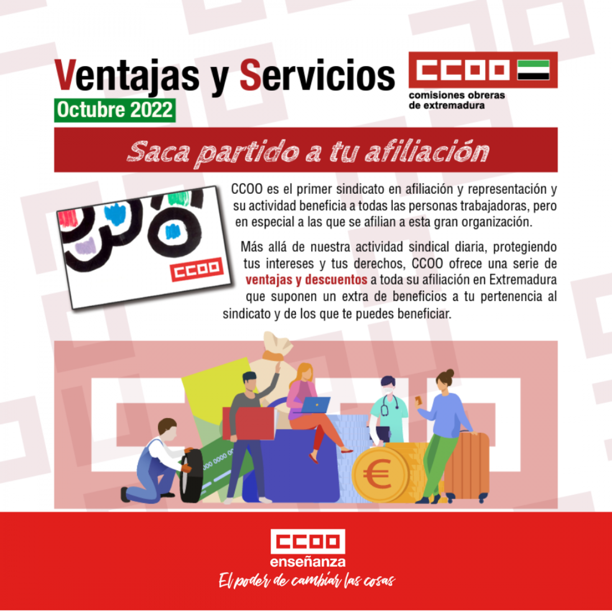 Ventajas y servicios CCOO